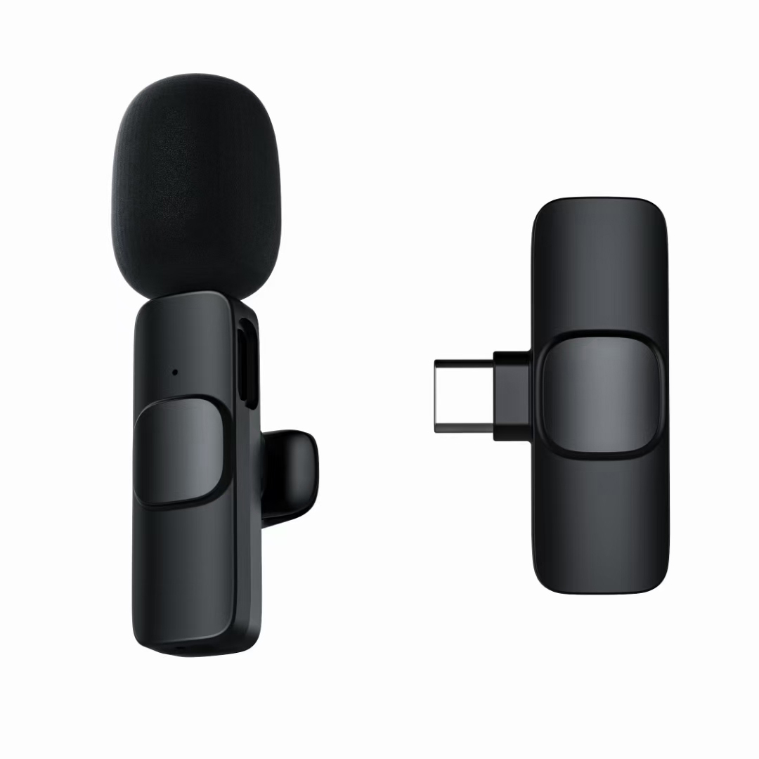 For USB-C Plug Wireless Lavalier Microphone